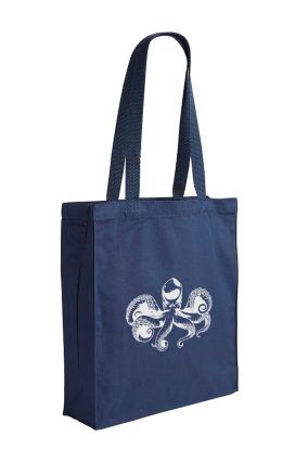 9261 Illustrious 10oz Canvas Navy Printed