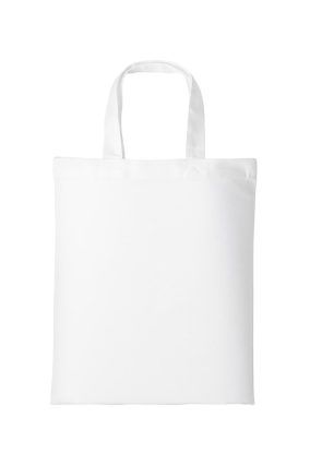 RL500 150gsm Short Handle Tote White